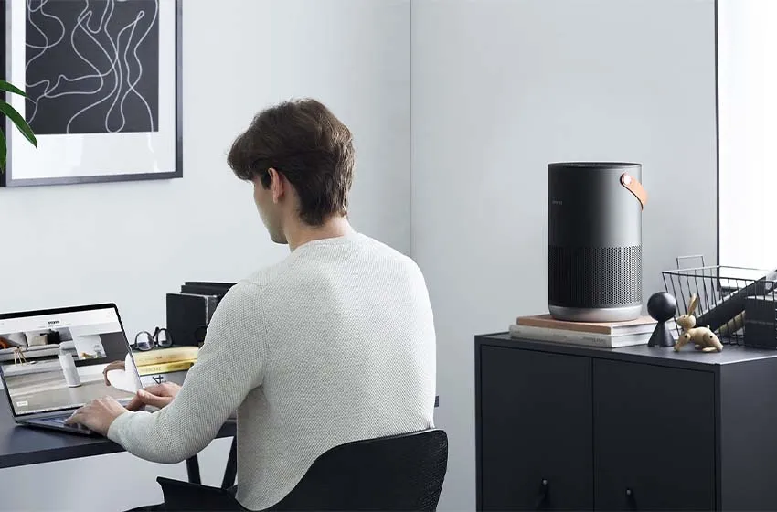 دستگاه تصفیه هوا شیائومی mi air purifier 4 compact برای استفاده در محل کار