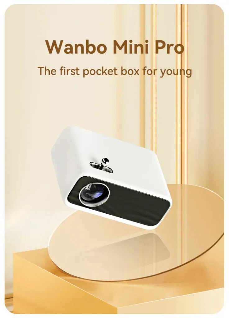 ویدئو پروژکتور خانگی شیائومی wanbo mini pro 