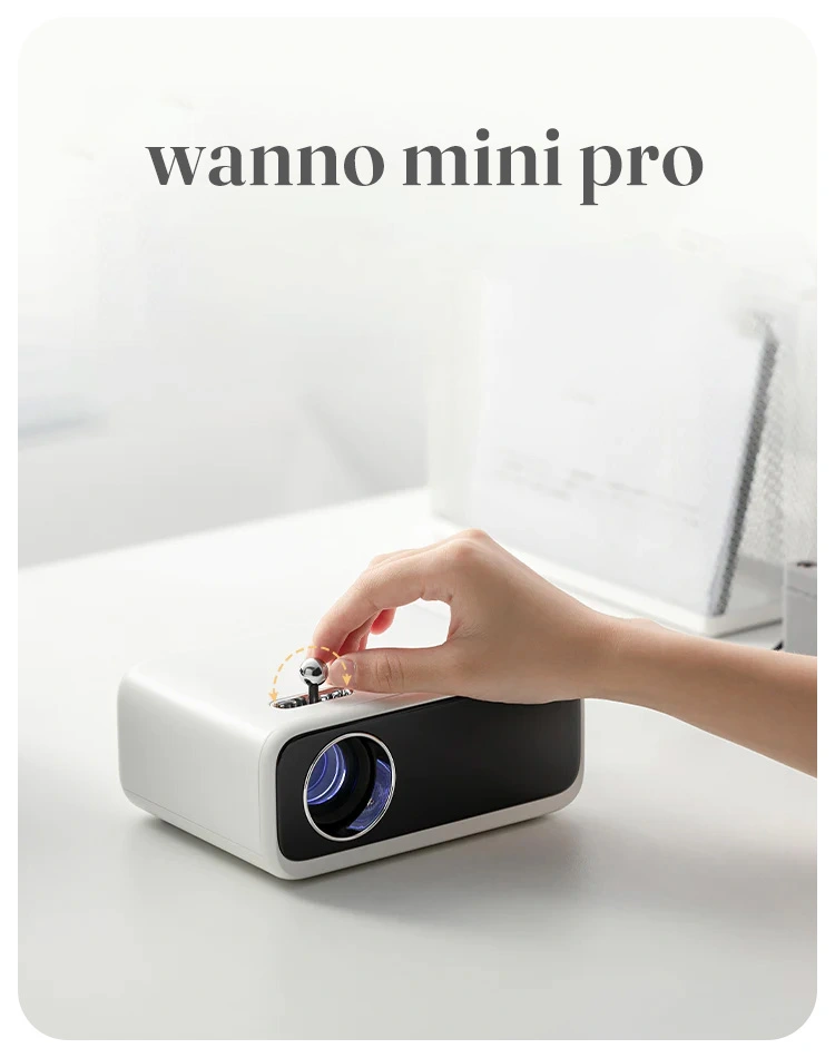 دکمه تنظیم لنز ویدئو پروژکتور شیائومی wanbo mini pro 