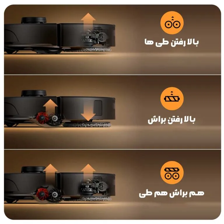 عملکرد جارو رباتیک هوشمند Qrevo مدل Qrevo Master