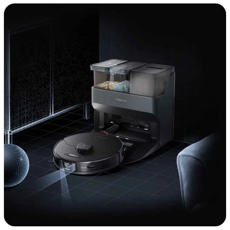 جارو رباتیک Roborock S7 Max Ultra استیشن دار با سنسور تشخیص مانع
