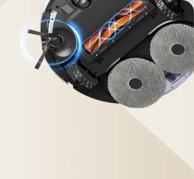 بخش داخلی جارو رباتیک هوشمند شیائومی مدل Xiaomi Robot Vacuum S40 Pro