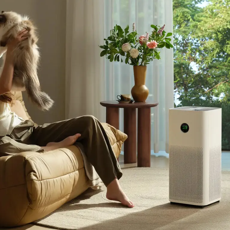 دستگاه تصفیه هوا شیائومی مدل Xiaomi Mijia Smart Air Purifier 6 رنگ سفید