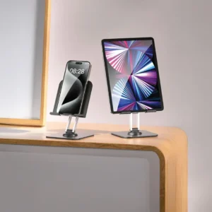 استند موبایل و تبلت Green Lion M6-Rotating Stand Three-Axis Design - Black