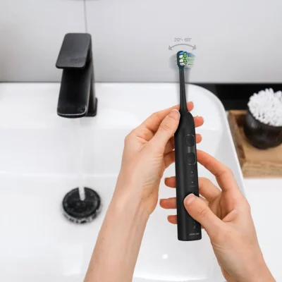 مسواک برقی گرین لاین Green Lion Smart Brush 60° Ultrawide با یادآور لرزشی ۳۰ ثانیهای و تایمر هوشمند ۲ دقیقهای