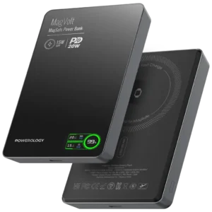 پاور بانک پاورولوژی Powerology MagVolt 10000mAh Magnetic Power Bank