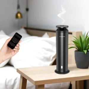 تنظیم درجه خوشبو كننده محيط پاورولوژی Powerology Waterless Scent Diffuser با کنترل