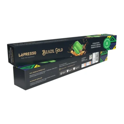 پکیج کپسول 10 عددی قهوه برزیل نسپرسو مدل LPCFFM0040BR لپرسو