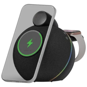 شارژر بی سیم Aira با اسپیکر لِولو Levelo Aira Wireless Charger With Speaker