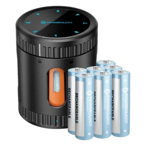باتری و کیس شارژ باتری Neon پاورولوژی Powerology Neon Smart Battery Charging Case