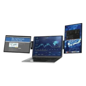 مانیتور SkyFold دوگانه قابل حمل پاورولوژی Powerology SkyFold Dual Display Laptop Monitor